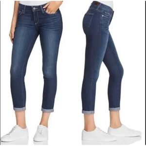 NWOT Paige Denim Kylie Crop Jeans Dark Wash Size 29
